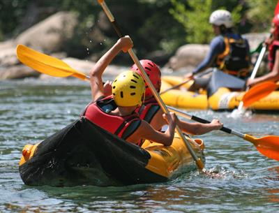 Activité kayak - Camping de la Gères
