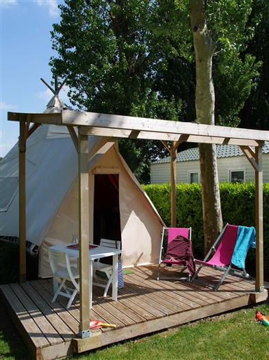 Camping de la Gères - Tipi Maya - La Rochelle